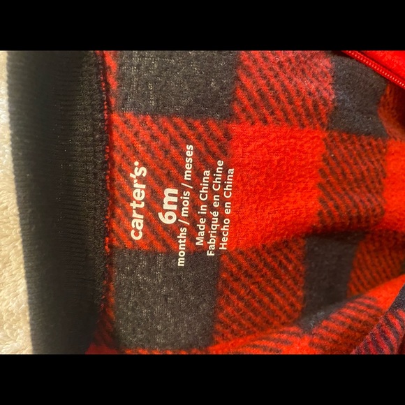 🎉💙Bundle Carter’s Sleepers, 4 Fleece, Boys, Size 6m - Picture 4 of 12